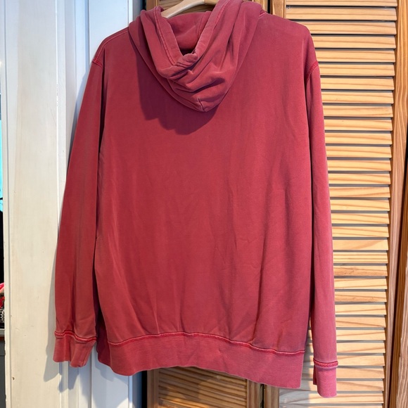 Ralph Lauren Washed Pink Polo Hoodie Floral Graphic XL loungewear cozy - Picture 6 of 9